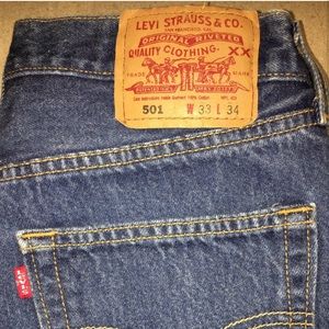 501 vintage denim Levi